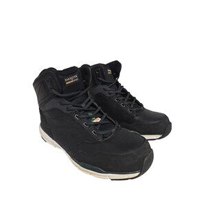 Dakota Men's 3617 Mid-Cut Quad Lite Steel Toe Steel Plate Shoes Black Size 11M